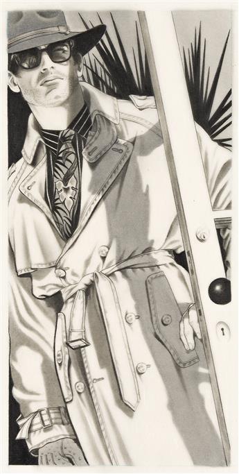 RICHARDS, ROBERT W. (1941-2019) Menswear fashion illustrations.
